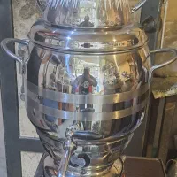 سماور استیل 8لیتری گازی