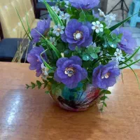 گل‌های گریستال|گل مصنوعی|قم, ولیعصر|دیوار