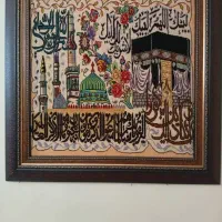 تابلو فرش ون یکاد دستبافت پرداخت شده و برجسته