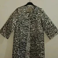 مانتو ژاکارد کوتاه طرح دار  قیمت اقتصادی