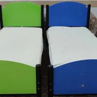 دو عدد تخت خواب تک نفره