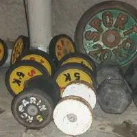 فروش وزنه بدنسازی دمبل وهالتر