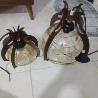 دو عدد لوستر در حد نو