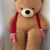 خرس دو متری رنگ قهوه ای روشن