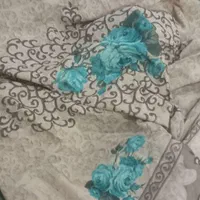 رو فرشی کش دار ۲ در ۳ کاملا سالم و نو
