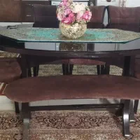 فروش مبلمان ۷نف ه .میز ناهار خوری|میز و صندلی غذاخوری|شیراز, سفیرشمالی|دیوار