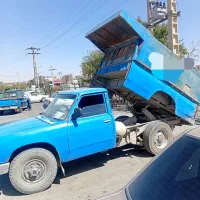 حمل نخاله مصالح ماسه آجرگچ سیمان نیسان کمپرس