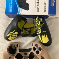 شارژر دسته PS4 نو + کاور دسته