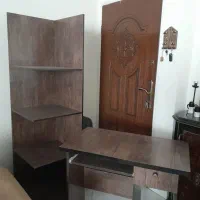 میزتحریر کتابخانه دکور درحدنو قهوه ای ۴ طبقه|میز تحریر و کامپیوتر|تهران, نارمک جنوبی|دیوار