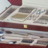 سرویس قاشق وچنگال۷۲تیکه|ظروف سرو و پذیرایی|بندر انزلی, چهارفریضه|دیوار