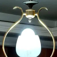 آویز تک شاخه - برنز و برنجی عتیقه لوکس