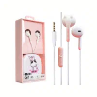 هندزفری طرح دار سیم دار|لوازم جانبی موبایل و تبلت|قم, تولید دارو و یخچال|دیوار