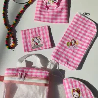 کیف لقمه. جا دستمالی.کیف لوازم آرایش