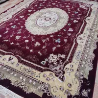 یک جفت فرش 12متری تمام نخ سالم