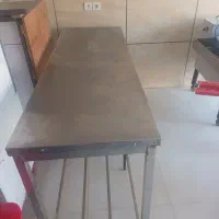 میز کار استیل ۳۰ در در ۲متر