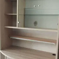 میزتحریر و کتابخانه کم جا چوب|میز تحریر و کامپیوتر|تهران, میرداماد|دیوار