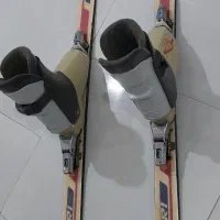 چوب‌ اسکی اصل با کفش