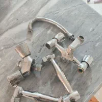 پنج عدد شیر آلات تقدیمی سنگین|لوازم سرویس بهداشتی|ارومیه, |دیوار