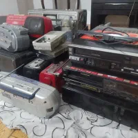 رادیو ضبط کاست گرام ویدیوvhs لب تاپ تلویزیون قدیمی|کلکسیون اشیاء عتیقه|کرمانشاه, |دیوار