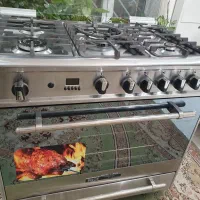 اجاق گاز فردار تمام استیل پیلوت درحدنو