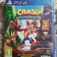دیسک بازی پلی استیشن کراش پیاده PS4 Crash 1 2 3
