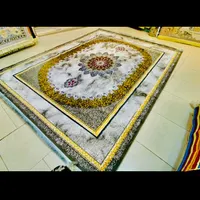 فرش ساواچ نقره دودی ۱۲ متری محدود ترین هراج|فرش|کرمان, |دیوار