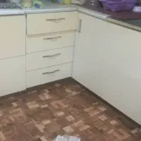 کابینت کار کرده بعلاوه هود ومیز اپن|آب‌چکان و نظم‌دهنده ظروف|شیراز, زند|دیوار