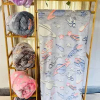 پتو مسافرتی دو نفره شب نما|رختخواب، بالش، پتو|رشت, فرزانه|دیوار