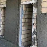 سیمان کاری ، خورده کاری ، دیوار چینی