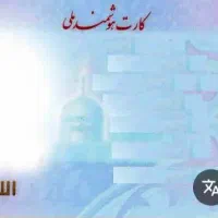 گم شده کارت ملی امیرقاسمی