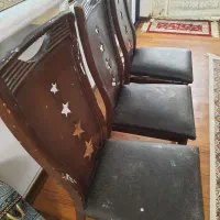 کمد چوبی وتخت خواب وصندلی گل میزو کمدکشابی|جاکفشی، کمد، دراور|امیدیه, |دیوار