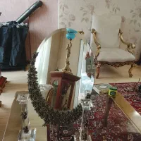 اینه وشمعدان کریستال چک