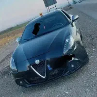 الفارومئو جولیتا سقف پانا مشکی ۲۰۱۲ سالم فیس۲۰۱۷