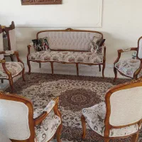 مبلمان استیل ۹نفره مدل فرانسوی ظریف|مبلمان خانگی و میز عسلی|تهران, اکباتان|دیوار