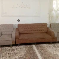 مبل هفت نفره|مبلمان خانگی و میز عسلی|میانه, |دیوار