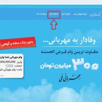 وام مهربانی بانک ملی