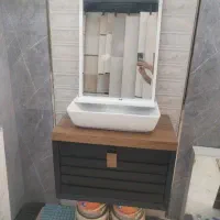 توالت فرنگی فلاش تانک روشویی|بخاری، هیتر، شومینه|گلبهار, شهر جدید گلبهار|دیوار