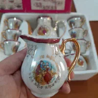سرویس قهوه خوری قدیمی و تولید ژاپن(۱۷پارچه)