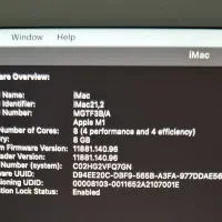 APPLE imac M1 8GB|رایانه رومیزی|هشتگرد, شهرک بعثت|دیوار