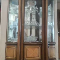 بوفه - ویترین چوبی