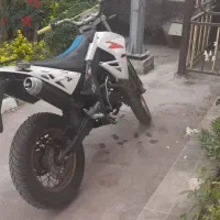 موتور سیکلت تریل رادیات دار