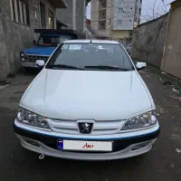 پژو پارس سفید پرشیا سالم تمیز پلاک تهران