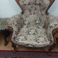 مبل ۹نفره چوب راش|مبلمان خانگی و میز عسلی|سنندج, |دیوار