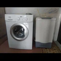 ماشین لباسشویی|ماشین لباسشویی و خشککن لباس|قم, دروازه چوبی|دیوار