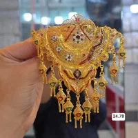 سنجاق سینه نقره ابکاری طلا24|جواهرات|کرمانشاه, |دیوار