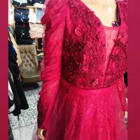 لباس عروس عقدی(تورکارشده) و مناسب جشنهای خاص|لباس|بوشهر, |دیوار