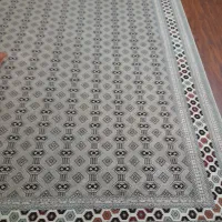 فرش طرح شاهی ۹ متری  هزار شانه فیلی در حد نو