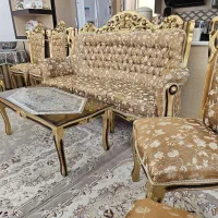 مبل و نهارخوری ۸ نفره استیل