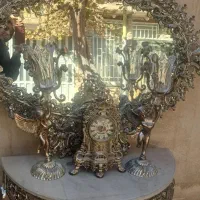 اینه وشمعدان وساعت