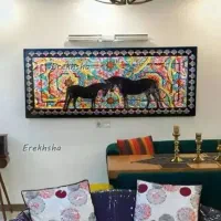 تابلو سایکو مدرن دیزاین دکوراسیون لوکس psychedelic|تابلو، نقاشی، عکس|تهران, کامرانیه|دیوار